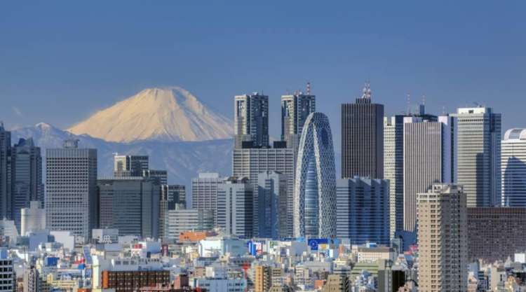 Tokyo e il Monte Fuji